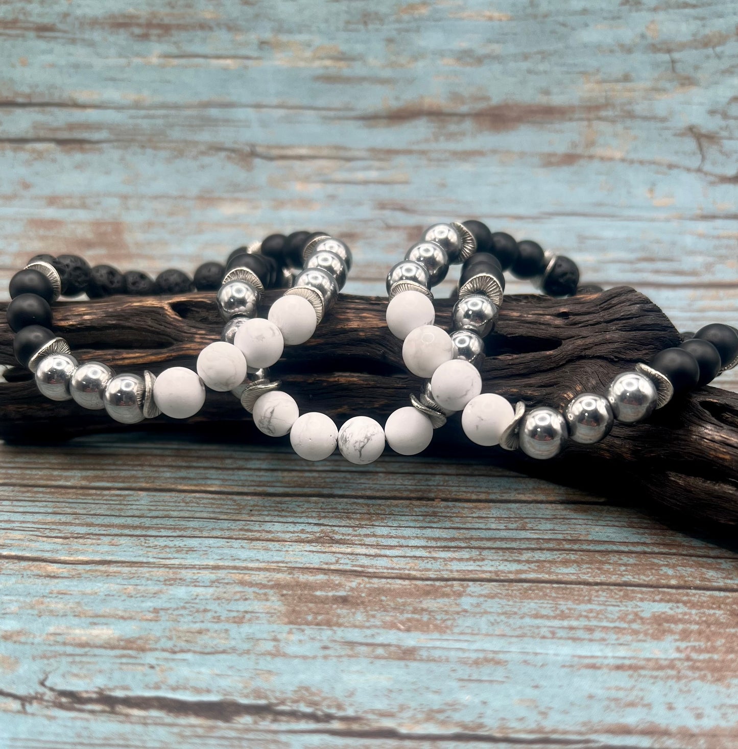 Howlite Healer Diffuser Bracelet