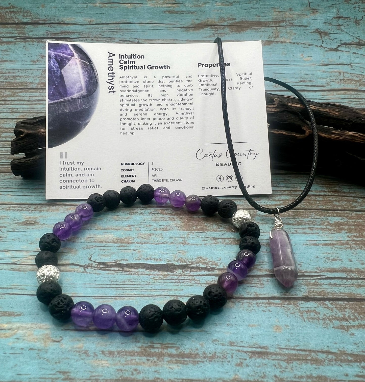 Amethyst Gift Set