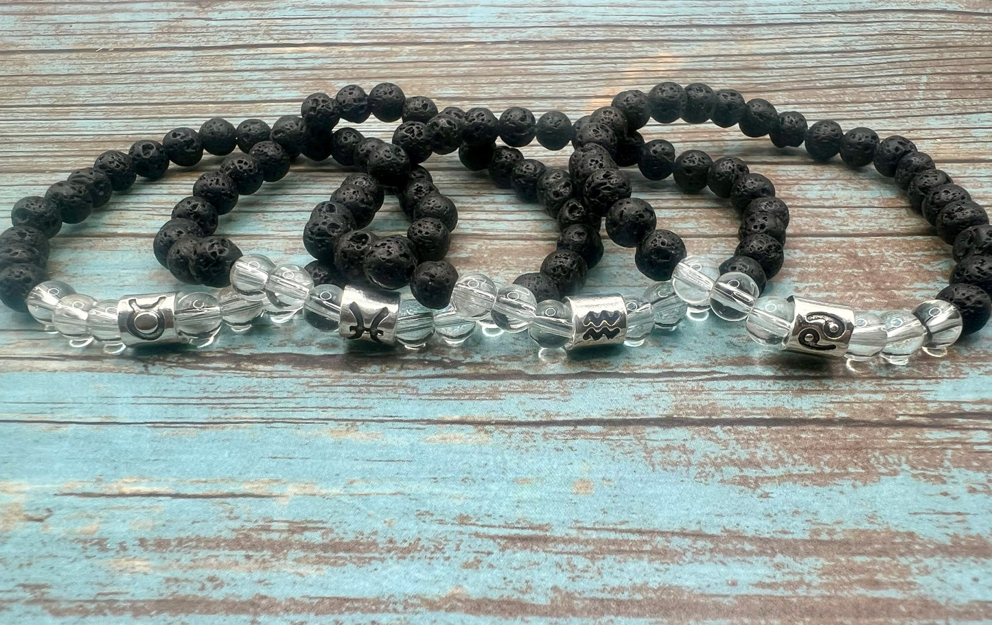 Clear Quartz & Zodiac