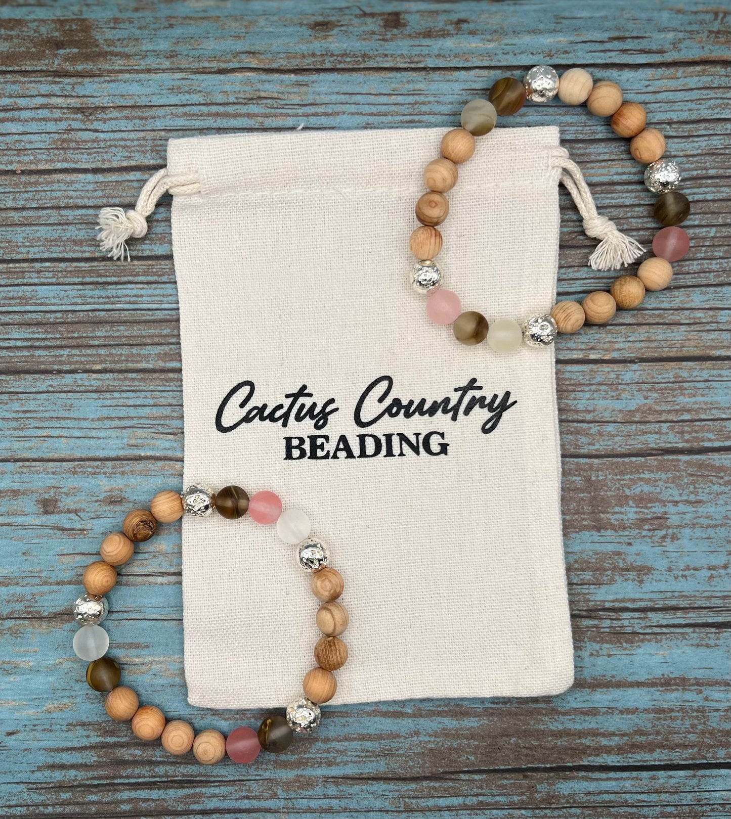 Cherry Quartz Diffuser bracelet