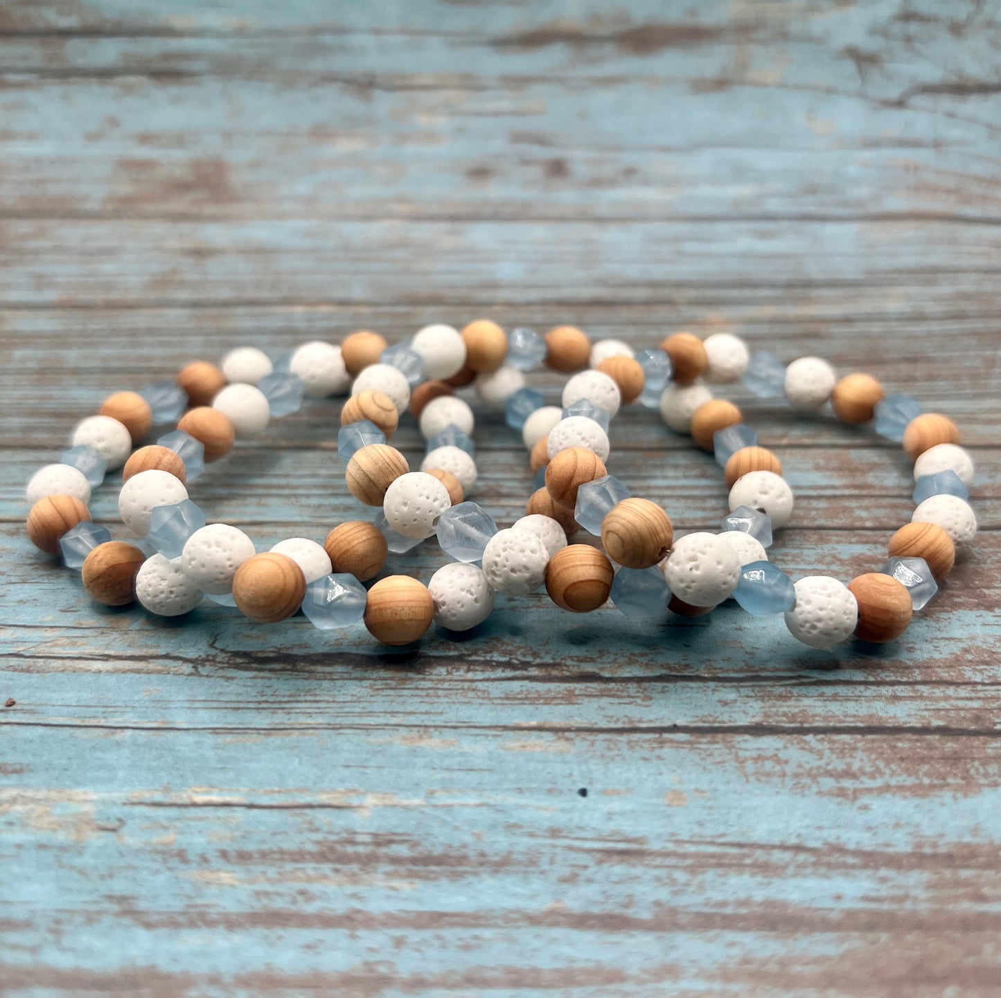 Aquamarine Diffuser bracelet