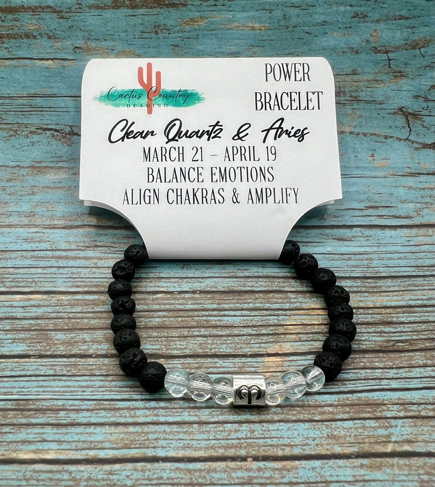 Clear Quartz & Zodiac
