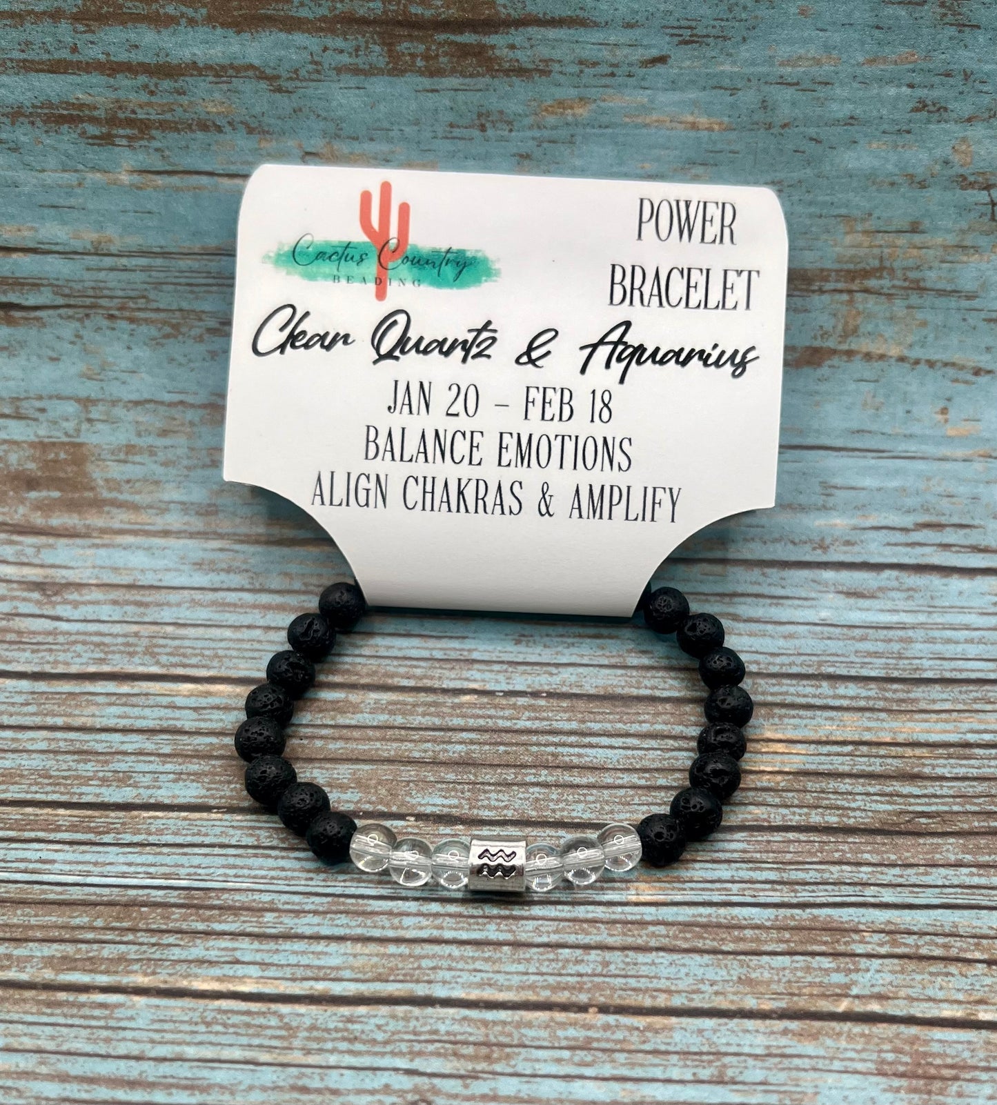 Clear Quartz & Zodiac