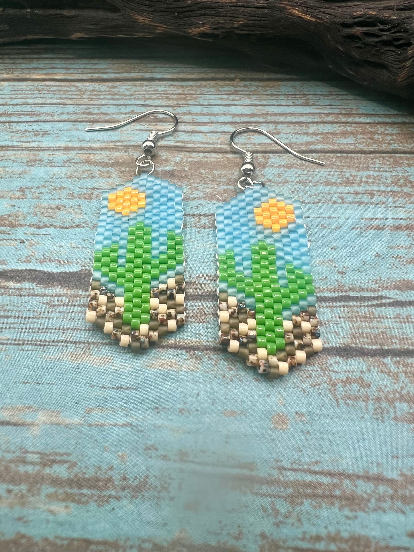 Desert Cactus dangle
