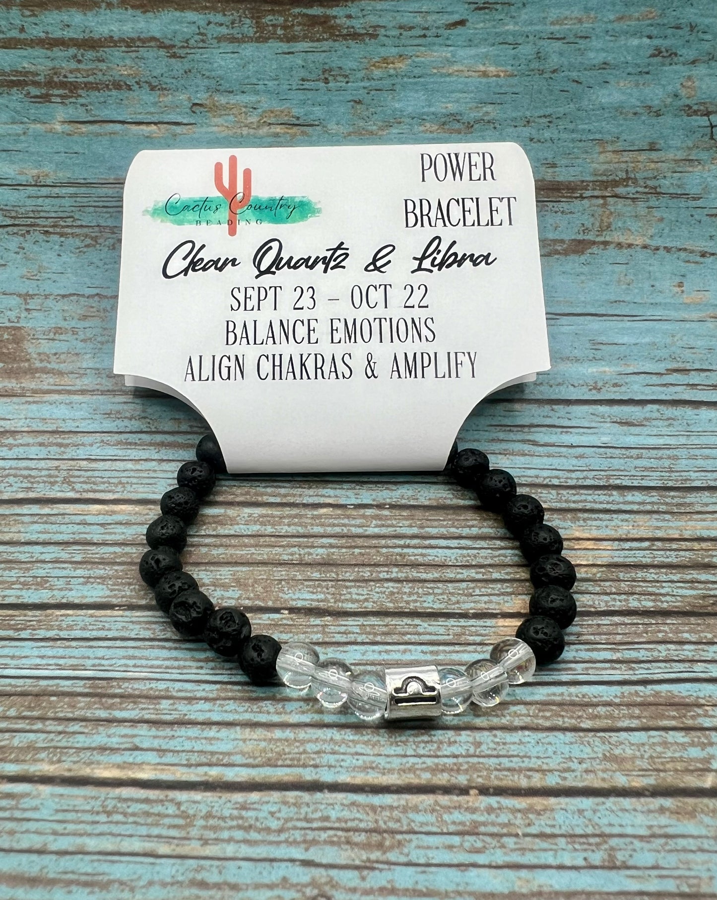 Clear Quartz & Zodiac