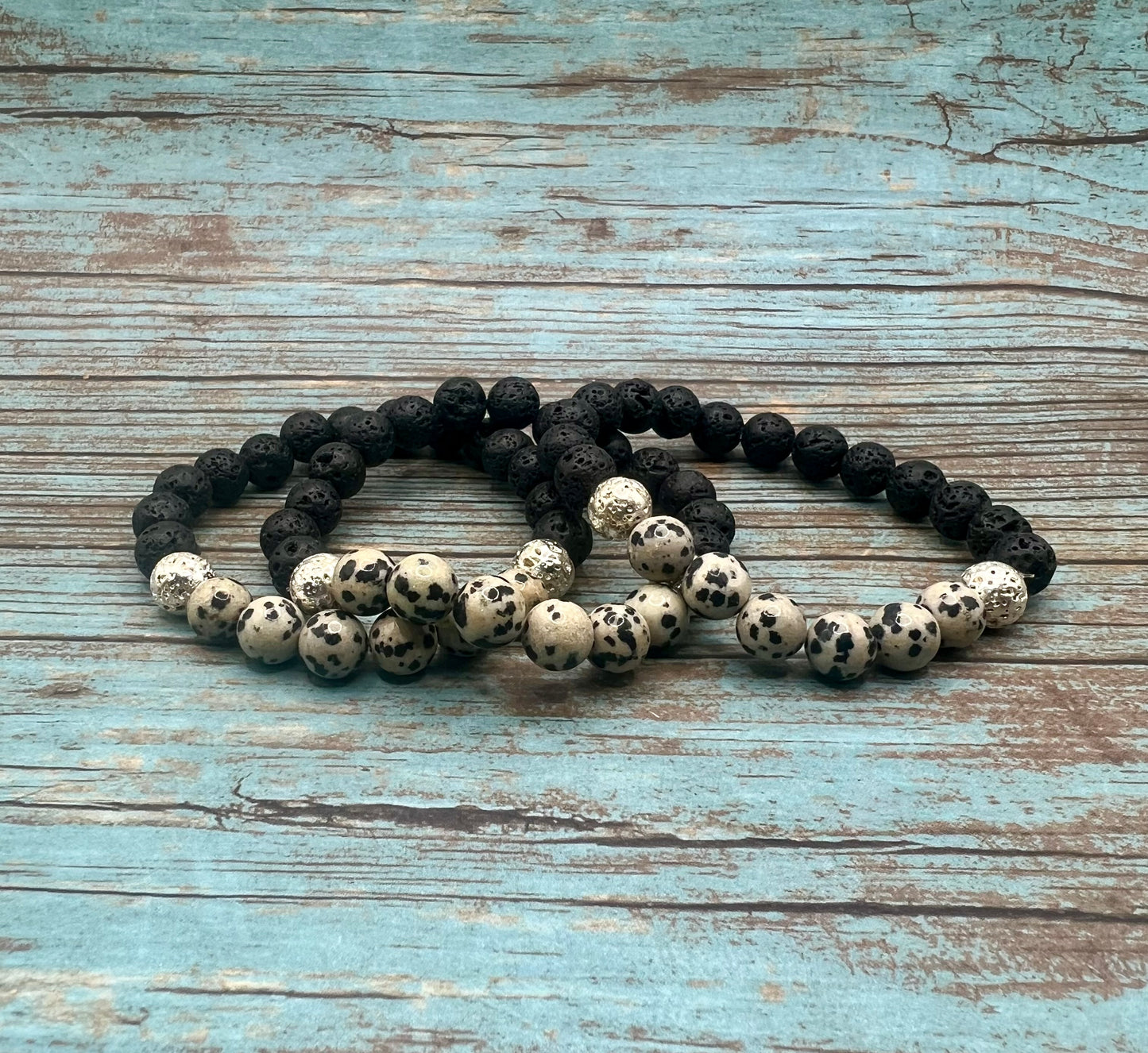 Dalmation Jasper Diffuser bracelet